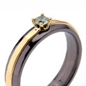 Black-Titanium-Wedding-Ring-Diamond