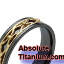 Black-Titanium-Wedding-Ring-Gold-Inlay