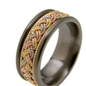 Black-Titanium-Wedding-Ring-Gold-Inlay