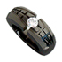 black titanium tension setting ring igloo diamond