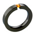 black titanium tension setting classic ring