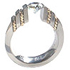 titanium diamond ring epoulette