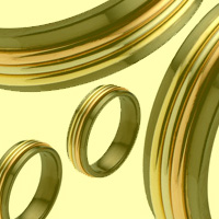 Black Titanium Wedding Band - absolutetitanium.com