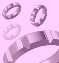 Titanium Wedding Ring - absolutetitanium.com - Quantum
