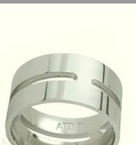 Titanium Wedding Ring - Titanium Wedding Band - absolutetitanium.com