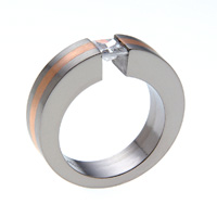 Tension Wedding Ring, Tension Mounted Diamond Ring - absolutetitanium.com