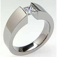 Titanium Wedding Ring - absolutetitanium.com