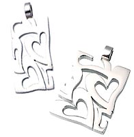 Titanium Pendants - Stainless Steel Pendants - absolutetitanium.com