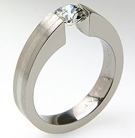 Titanium Ring - Tension Ring 