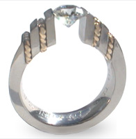 Titanium Wedding Ring - absolutetitanium.com