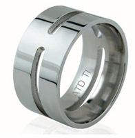 Titanium Wedding Ring - Titanium Wedding Band - absolutetitanium.com