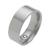 The Flat Classic Titanium Wedding Ring