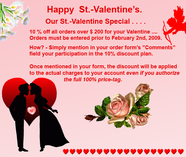 Valentine-Discount-2009, 10 % Discount, Black Titanium Rings, Tension Setting Titanium Rings, Black Titanium wedding Bands