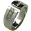 Stainless Steel engagement and wedding bands and rings - Kaprize