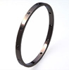 Black Titanium Bangle - Oriel Bangle