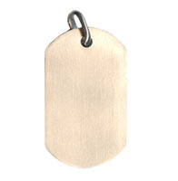 Titanium Dog Tag