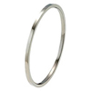 Titanium Bangle - Flat