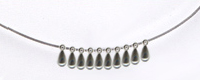 Titanium Necklace Ti Drop