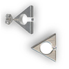 Titanium Earrings Tension Triangle