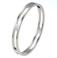 Absolute Titanium Design - Titanium bracelets - Square Cuts