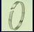 Absolute Titanium Design - Titanium bracelets - Flat Titanium Bracelet With Curved Gap
