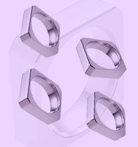 Absolute Titanium Design - Titanium engagement and wedding rings and bands - Safari