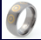 Absolute Titanium Design - Titanium engagement and wedding rings and bands - Creativity collection - Royal