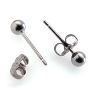 Absolute Titanium Design - Titanium Accessories - Ear Rings - Sphere Studs