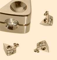 Absolute Titanium Design - Titanium Accessories - Ear Rings - Pythogara Earrings