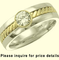 Absolute Titanium Design - Titanium and diamond rings - Oro