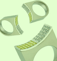 Absolute Titanium Design - Titanium and diamond rings - Lisboa
