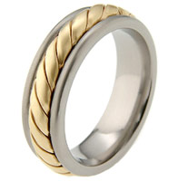 Titanium tension setting rings - Diamond tension set - Florence