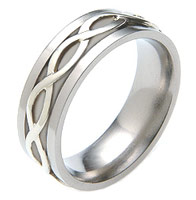 Titanium tension setting rings - Diamond tension set - Avalon