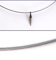 Absolute Titanium Design - Titanium Accessories - Necklaces - Pendant and Titanium Strand