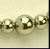 Absolute Titanium Designs - Titanium Accessories - Necklaces - Seven Spheres on Titanium Strand