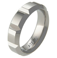 Titanium wedding bands and rings - Quantum