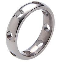 Titanium wedding bands and rings - Oriel