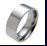 Titanium wedding bands and rings - Classic Flat