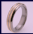 Titanium wedding bands and rings - Duet