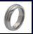 Titanium wedding bands and rings - Windsor