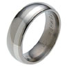 Absolute Titanium Design - Titanium wedding rings and wedding bands - Offset Inlay