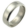 Absolute Titanium Design - Titanium wedding rings and wedding bands - Flat Classic with Rounded-Edge