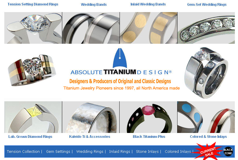 titanium wedding rings