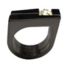 Black Zirconium Ring - Calypso Duo Set Blk